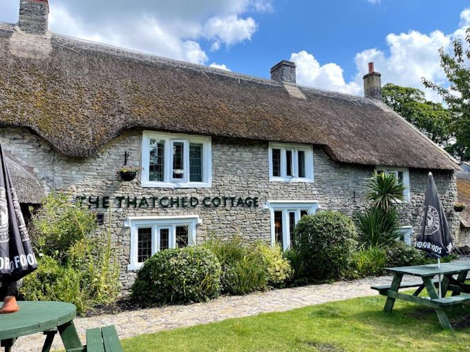 Thatched Cottage Shepton Mallet Exterior foto